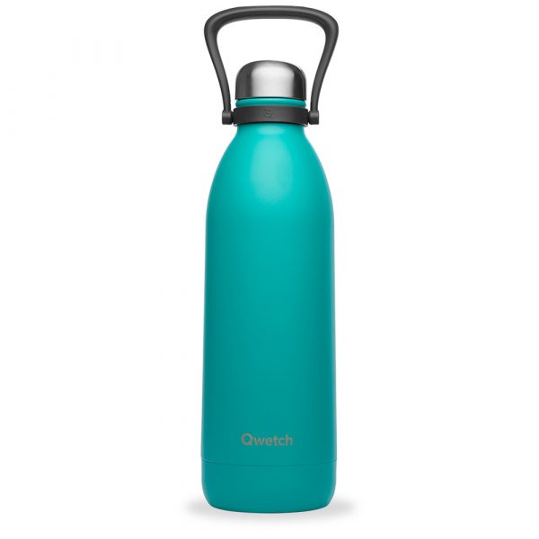 Bouteille isotherme Qwetch Pop 1,5L grande capacité lagon