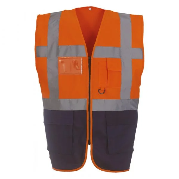gilet-multifonction-yoko-haute-visibilite-orange-bleu-marine