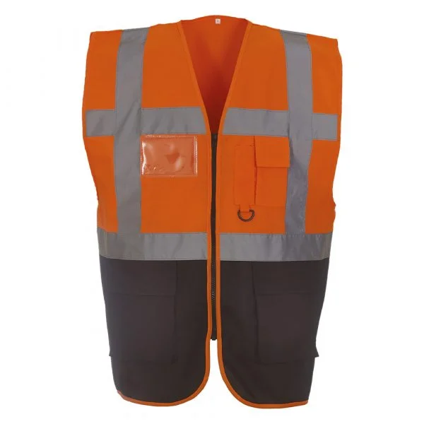 gilet-multifonction-yoko-haute-visibilite-orange-noir