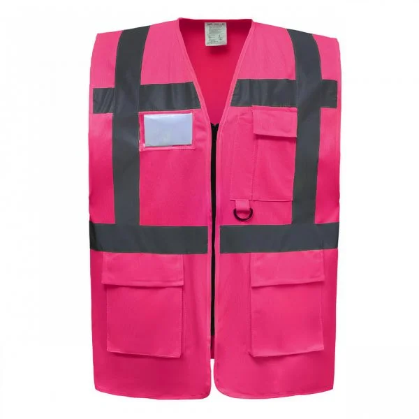 gilet-multifonction-yoko-haute-visibilite-rose