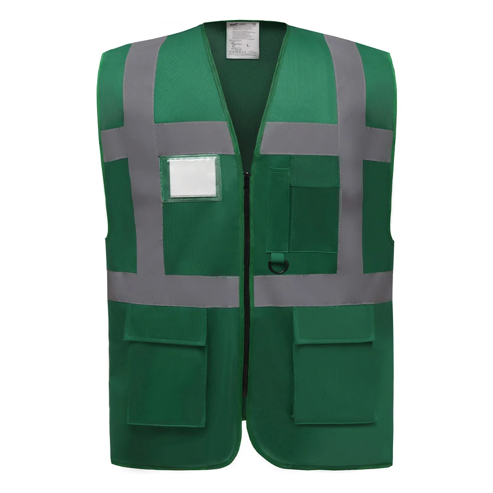 Gilet haute visibilité couleur vert clair