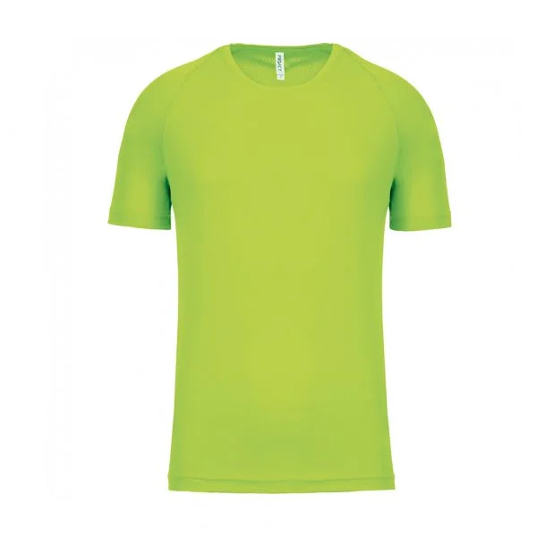 t-shirt-de-sport-homme-proact-manches-courtes-citron
