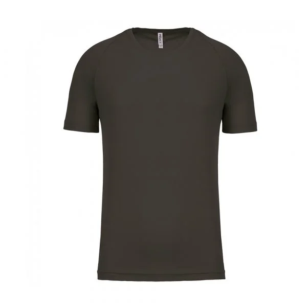 t-shirt-de-sport-homme-proact-manches-courtes-gris-fonce