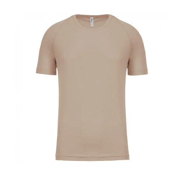 t-shirt-de-sport-homme-proact-manches-courtes-sable