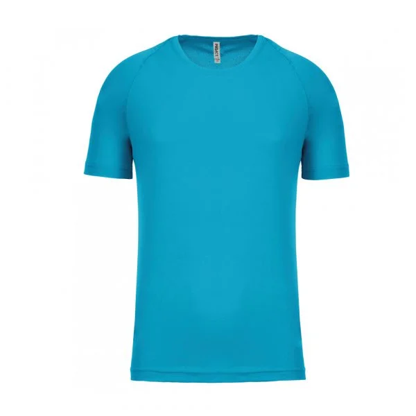 t-shirt-de-sport-homme-proact-manches-courtes-turquoise