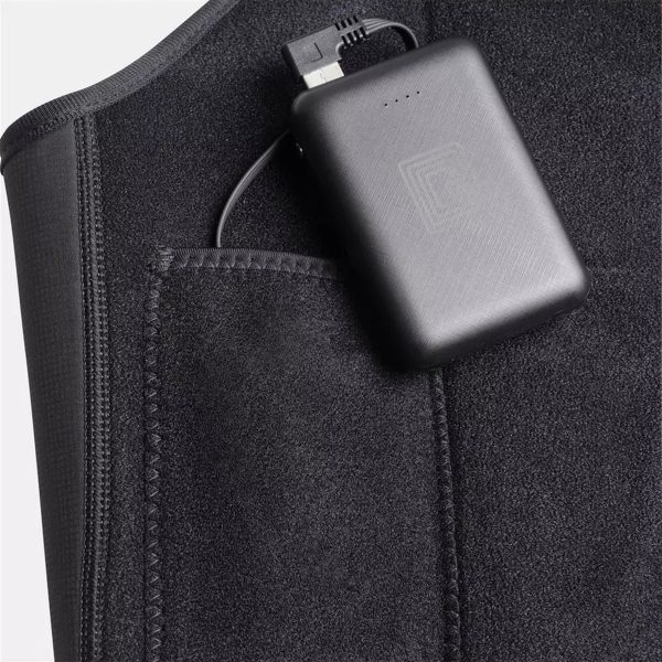 Gilet warm active avec batterie éco-conçue zoom sur batterie Gilet warm active avec batterie éco-conçue zoom sur batterie