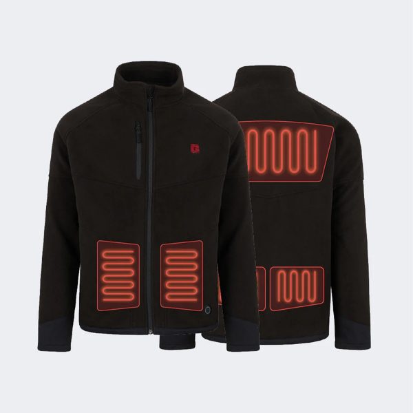 Polaire G-Heat Cyclone avec batterie éco-conçue chaleur dos et cote Polaire G-Heat Cyclone avec batterie éco-conçue chaleur dos et cote