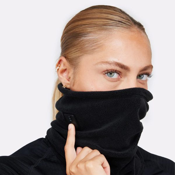 Tour de cou G-Heat chauffant noir unisexe femme
