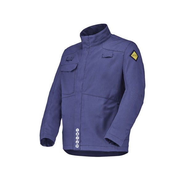 Blouson de travail CEPOVETT SAFETY Etna multirisques bleu marine coté