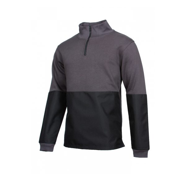 SWEAT-SHIRT TBM ATLAS COL ZIPPE