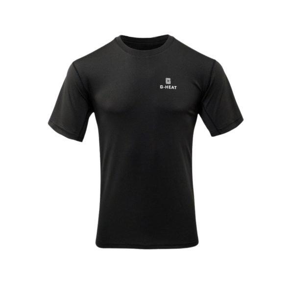 T-shirt-rafraîchissant-Anti-UV-Homme-noir