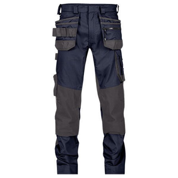 Pantalon-de-travail-DASSY-Flux-Next-stretch-poches-genoux-Cordura®-bleu marine Pantalon-de-travail-DASSY-Flux-Next-stretch-poches-genoux-Cordura®-bleu marine