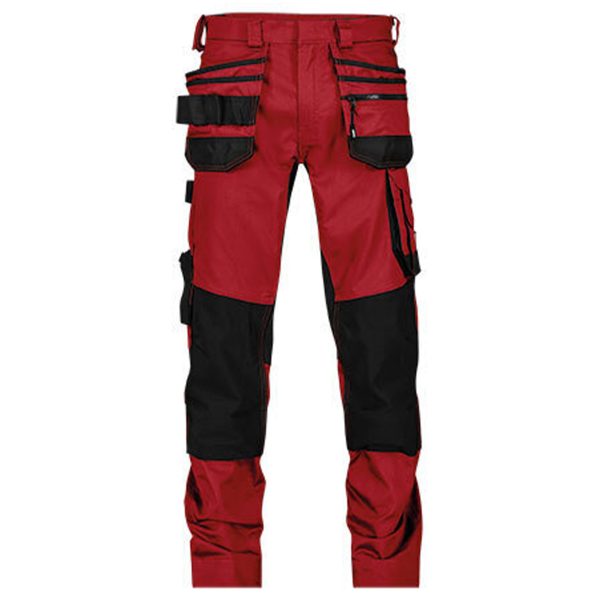 Pantalon-de-travail-DASSY-Flux-Next-stretch-poches-genoux-Cordura®-rouge Pantalon-de-travail-DASSY-Flux-Next-stretch-poches-genoux-Cordura®-rouge