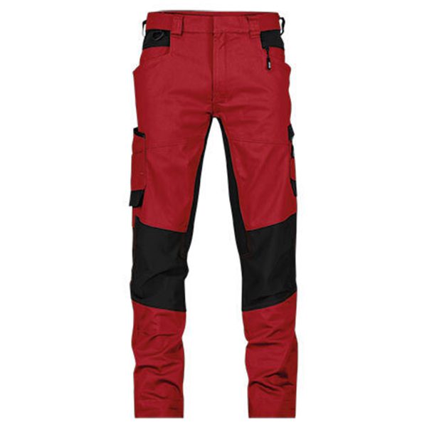 Pantalon-de-travail-DASSY-Helix-Next-stretch-multi-poches-recyclé-rouge