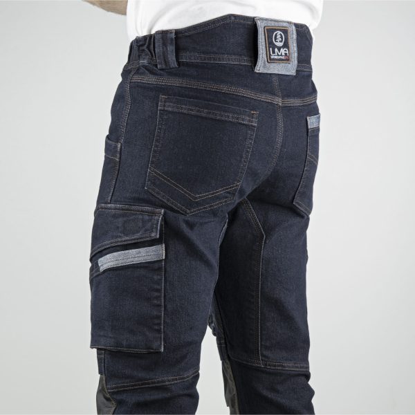 Pantalon-de-travail-LMA-SEATTLE-denim-stretch-renforcé-poches-genouillères-zoom-dos Pantalon-de-travail-LMA-SEATTLE-denim-stretch-renforcé-poches-genouillères-zoom-dos