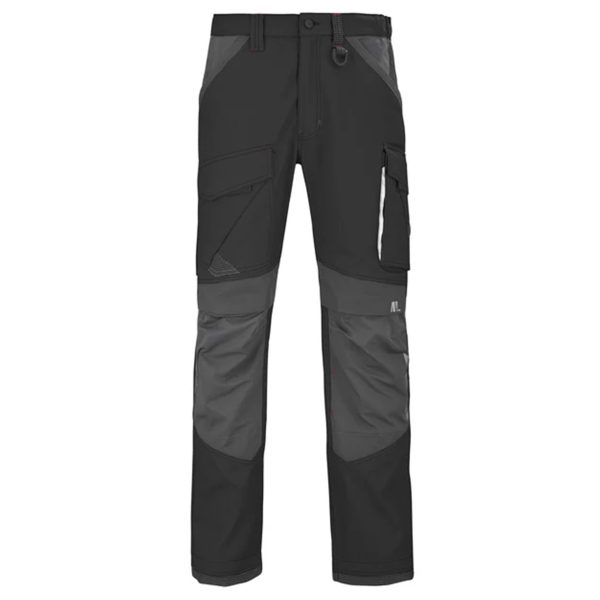 Pantalon-de-travail-Lafont-Ruler-L3-stretch-poches-genouillères-NOIR