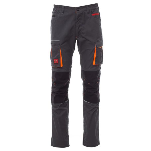 Pantalon-de-travail-Payper-Next-400-stretch-multi-poches-genouillères-fumé-orange-fluo Pantalon-de-travail-Payper-Next-400-stretch-multi-poches-genouillères-fumé-orange-fluo