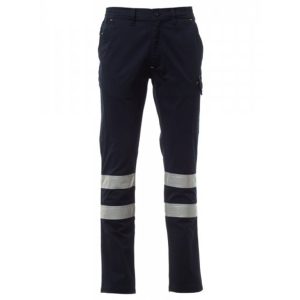 Pantalon-de-travail-Payper-Power-Stretch-Reflex-stretch-bandes-réfléchissantes-bleu-marine