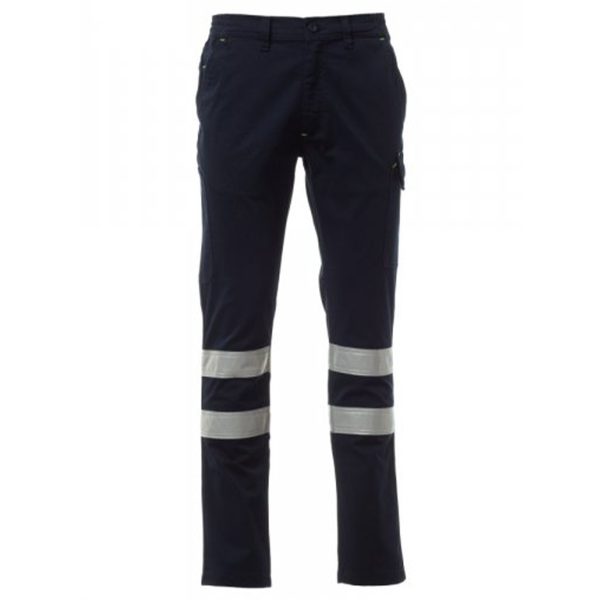 Pantalon-de-travail-Payper-Power-Stretch-Reflex-stretch-bandes-réfléchissantes-bleu-marine Pantalon-de-travail-Payper-Power-Stretch-Reflex-stretch-bandes-réfléchissantes-bleu-marine