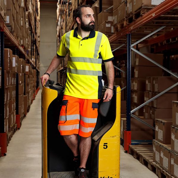 Polo-de-travail-haute-visibilité-LMA-VISION-PREVOYANCE-respirant-anti-UV-personnalisable-jaune-logistique