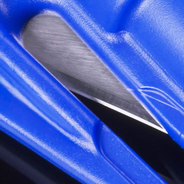 Porte-clef-Brise-vitre - pare-brise-(Outil-d'évacuation-voiture-)-Resqme-bleu-zoom-lame