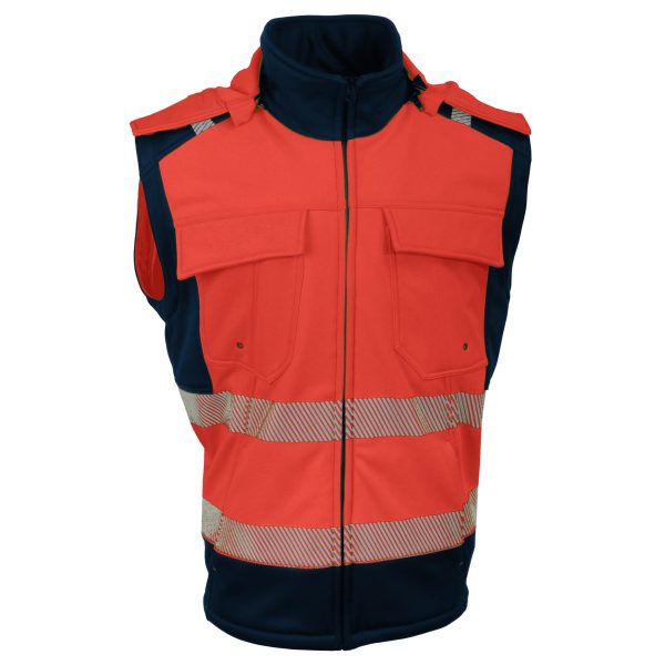 Softshell-HV-2-en-1-sans-manches-rouge