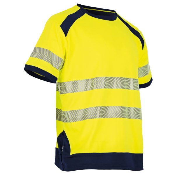 T-shirt-de-travail-LMA-HALOGENE-haute-visibilité-respirant-anti-UV-JAUNE-fluo T-shirt-de-travail-LMA-HALOGENE-haute-visibilité-respirant-anti-UV-JAUNE-fluo