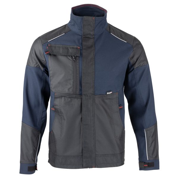 Veste-de-travail-LMA-Quasar-multipoches-stretch-et-résistante-bleu-marine-noir-Quasar