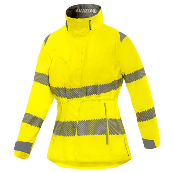 Veste-parka-amazone-jaune Veste-parka-amazone-jaune