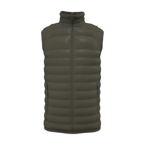 Bodywarmer-matelassé-homme-iDeal-Basic-IB6172-kaki Bodywarmer-matelassé-homme-iDeal-Basic-IB6172-kaki