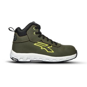 CHAUSSURES-DE-SÉCURITÉ-MONTANTES-U-POWER-KOLBY-sans-métal-vert