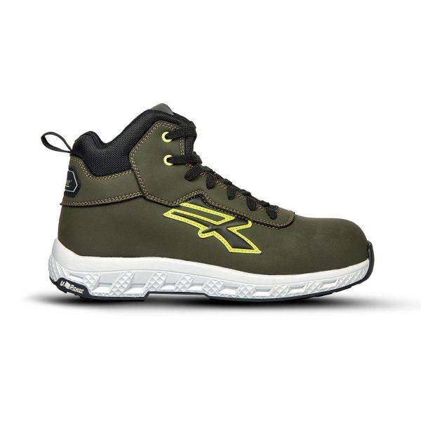 CHAUSSURES-DE-SÉCURITÉ-MONTANTES-U-POWER-KOLBY-sans-métal-vert