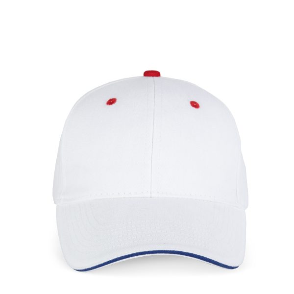 Casquette-K-Up-Orlando-6-panneaux-coton-blanc-bleu-roi-rouge Casquette-K-Up-Orlando-6-panneaux-coton-blanc-bleu-roi-rouge