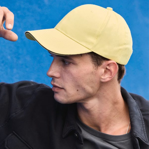 Casquette-K-Up-Orlando-6-panneaux-coton-jaune-cote-homme Casquette-K-Up-Orlando-6-panneaux-coton-jaune-cote-homme