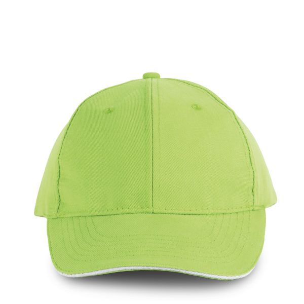 Casquette-K-Up-Orlando-6-panneaux-coton-lime Casquette-K-Up-Orlando-6-panneaux-coton-lime