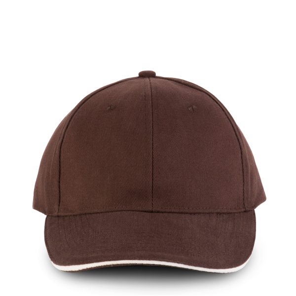 Casquette-K-Up-Orlando-6-panneaux-coton-marron-fonce Casquette-K-Up-Orlando-6-panneaux-coton-lime