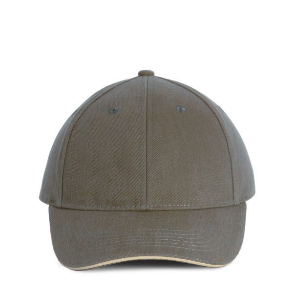 Casquette-K-Up-Orlando-6-panneaux-coton-olive-beige Casquette-K-Up-Orlando-6-panneaux-coton-olive-beige