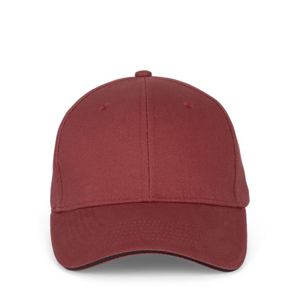 Casquette-K-Up-Orlando-6-panneaux-coton-rouge-fonce Casquette-K-Up-Orlando-6-panneaux-coton-rouge-fonce