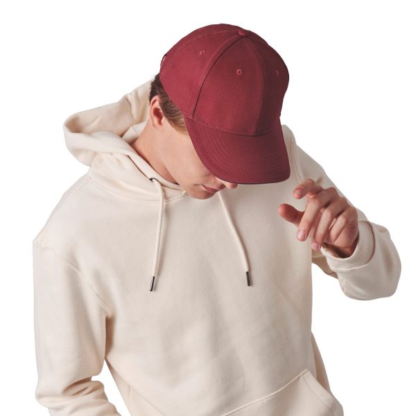 Casquette-K-Up-Orlando-6-panneaux-coton-terracota-dessus Casquette-K-Up-Orlando-6-panneaux-coton-terracota-dessus