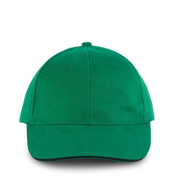 Casquette-K-Up-Orlando-6-panneaux-coton-vert Casquette-K-Up-Orlando-6-panneaux-coton-vert