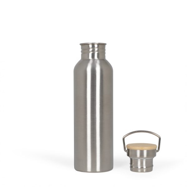 Bouteille-inox-Livoo-750-ml-bouchon-en-bambou-et-anse-en-métal-debouchonne Bouteille-inox-Livoo-750-ml-bouchon-en-bambou-et-anse-en-métal-debouchonne