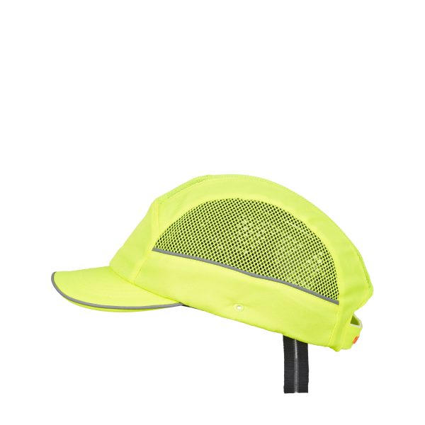 Casquette-anti-heurt-légère-Surflex-AIR-STREAM-visière-5-cm-jaune-fluo