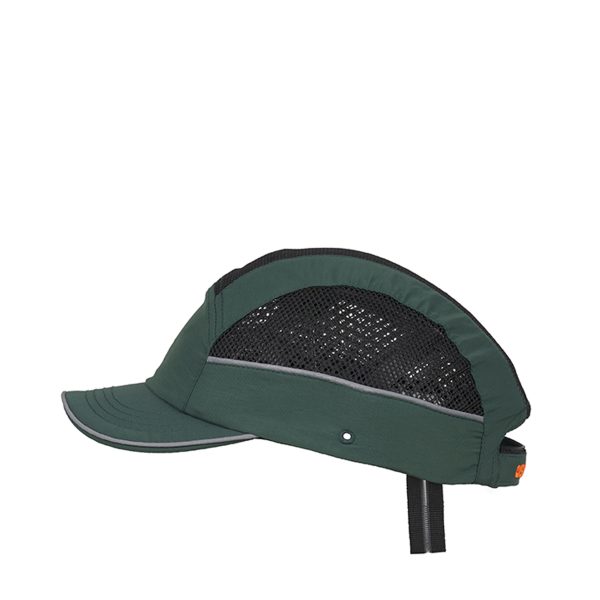 Casquette-anti-heurt-légère-Surflex-AIR-STREAM-visière-5-cm-vert