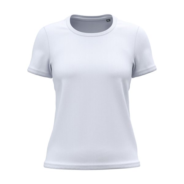 T-shirt-femme-Kariban-Bio150-coton-bio-blanc