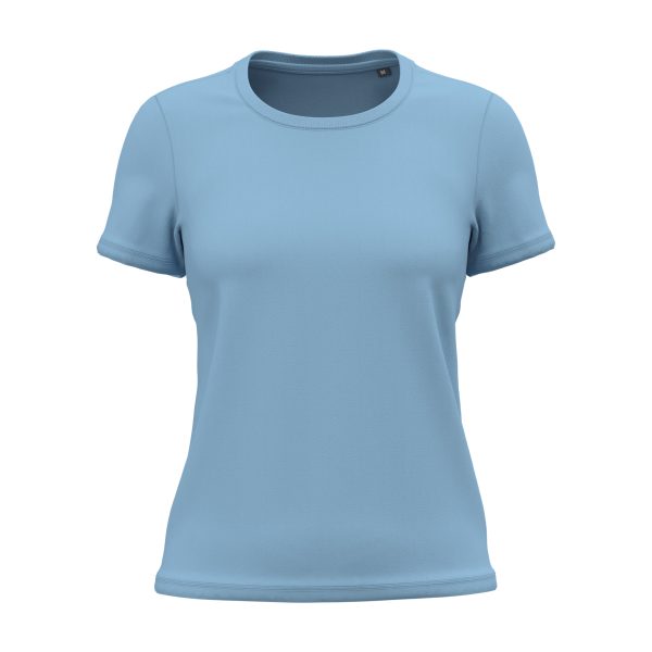 T-shirt-femme-Kariban-Bio150-coton-bio-bleu-ciel
