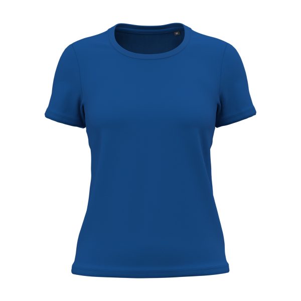 T-shirt-femme-Kariban-Bio150-coton-bio-bleu-roi