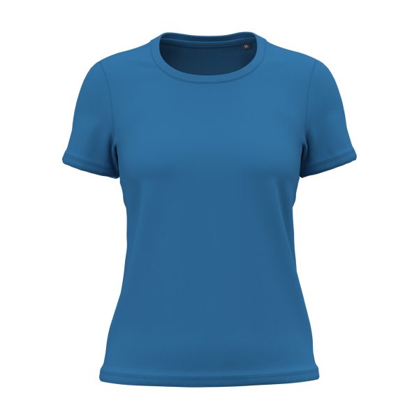 T-shirt-femme-Kariban-Bio150-coton-bio-bleu-roi-clair