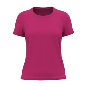 T-shirt-femme-Kariban-Bio150-coton-bio-fuchsia