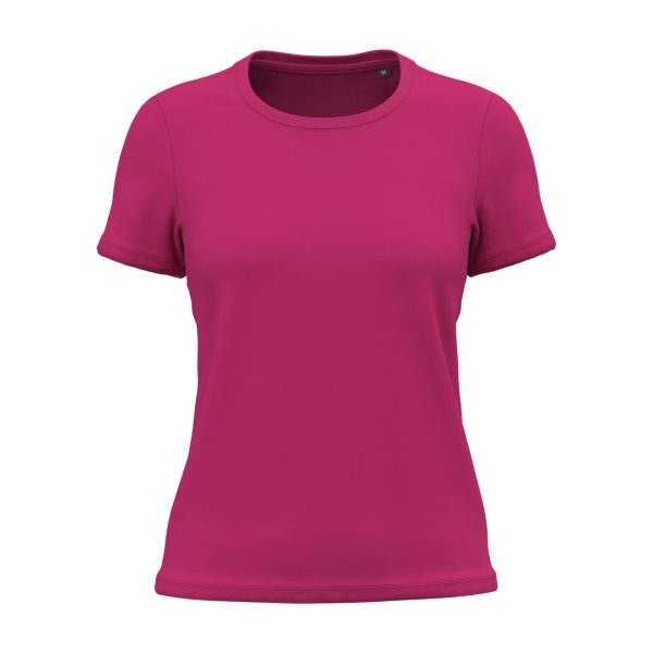 T-shirt-femme-Kariban-Bio150-coton-bio-fuchsia