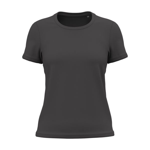 T-shirt-femme-Kariban-Bio150-coton-bio-gris-fonce